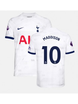 Moški Nogometna dresi replika Tottenham Hotspur James Maddison #10 Domači 2023-24 Kratek rokav